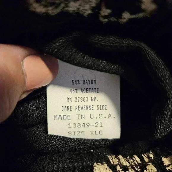 Unbranded Black Tribal Inspired Vintage Womens Skirt Plus Size XL - Picture 3 of 4